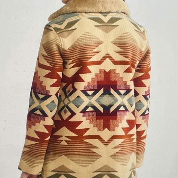 Free People Pendletons Brownsville Wool Coat - Picture 2 of 2